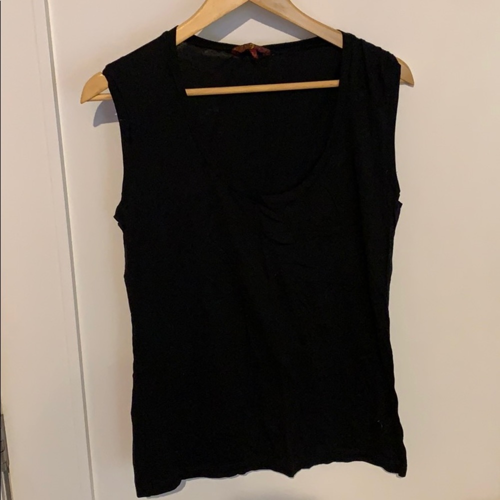 Seven black tank top size s